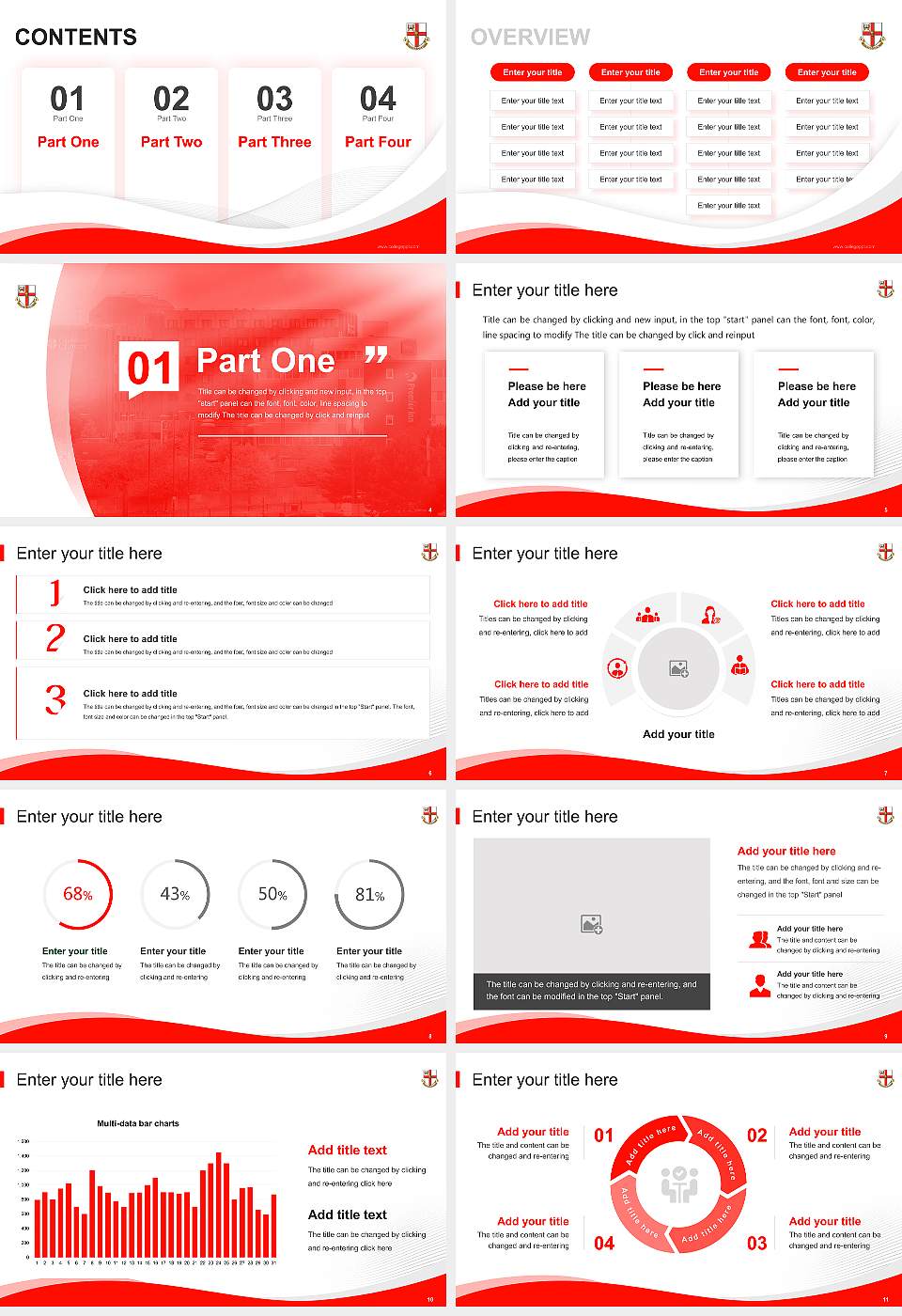 University of Chester Lecture Sharing and Networking Event PPT Template16:9 ratio PPT effect preview image2