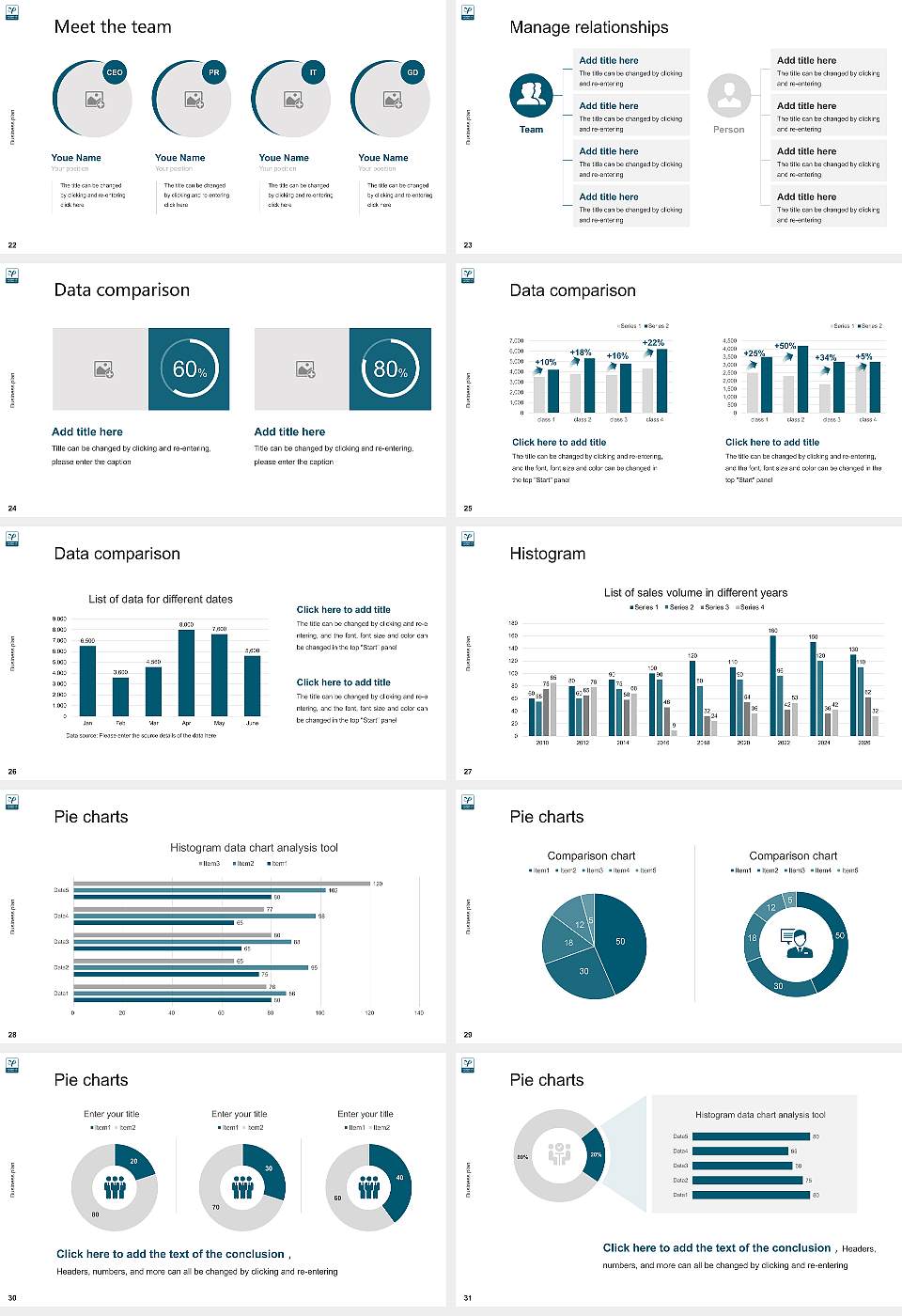 Yong-In University Competition/Entrepreneurship Contest PPT Template16:9 ratio PPT effect preview image4
