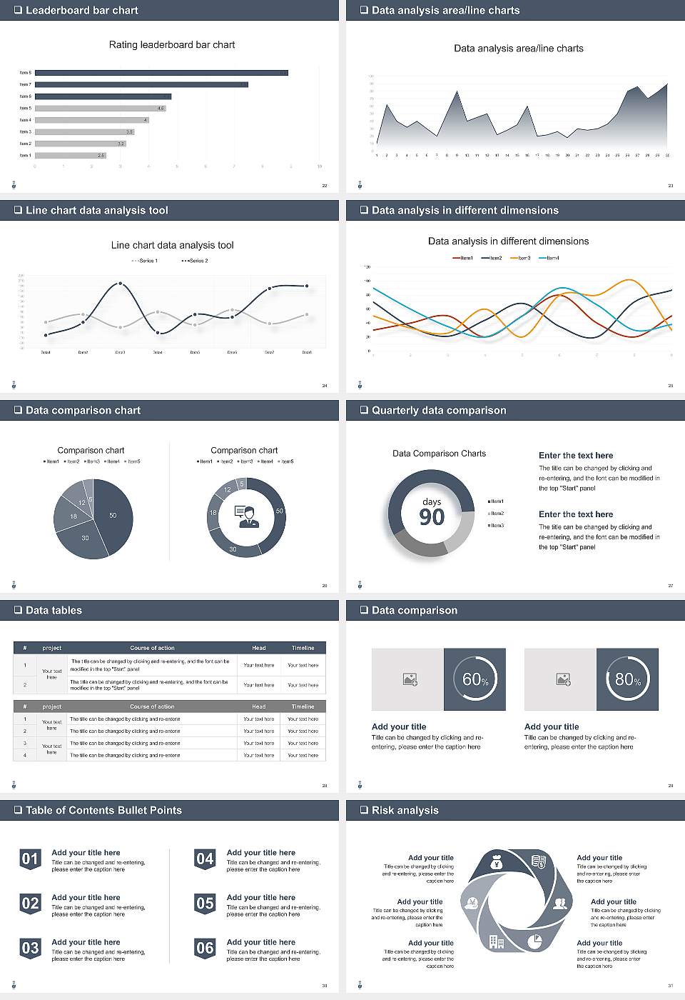 University of Toronto General Purpose PPT Template16:9 ratio PPT effect preview image4