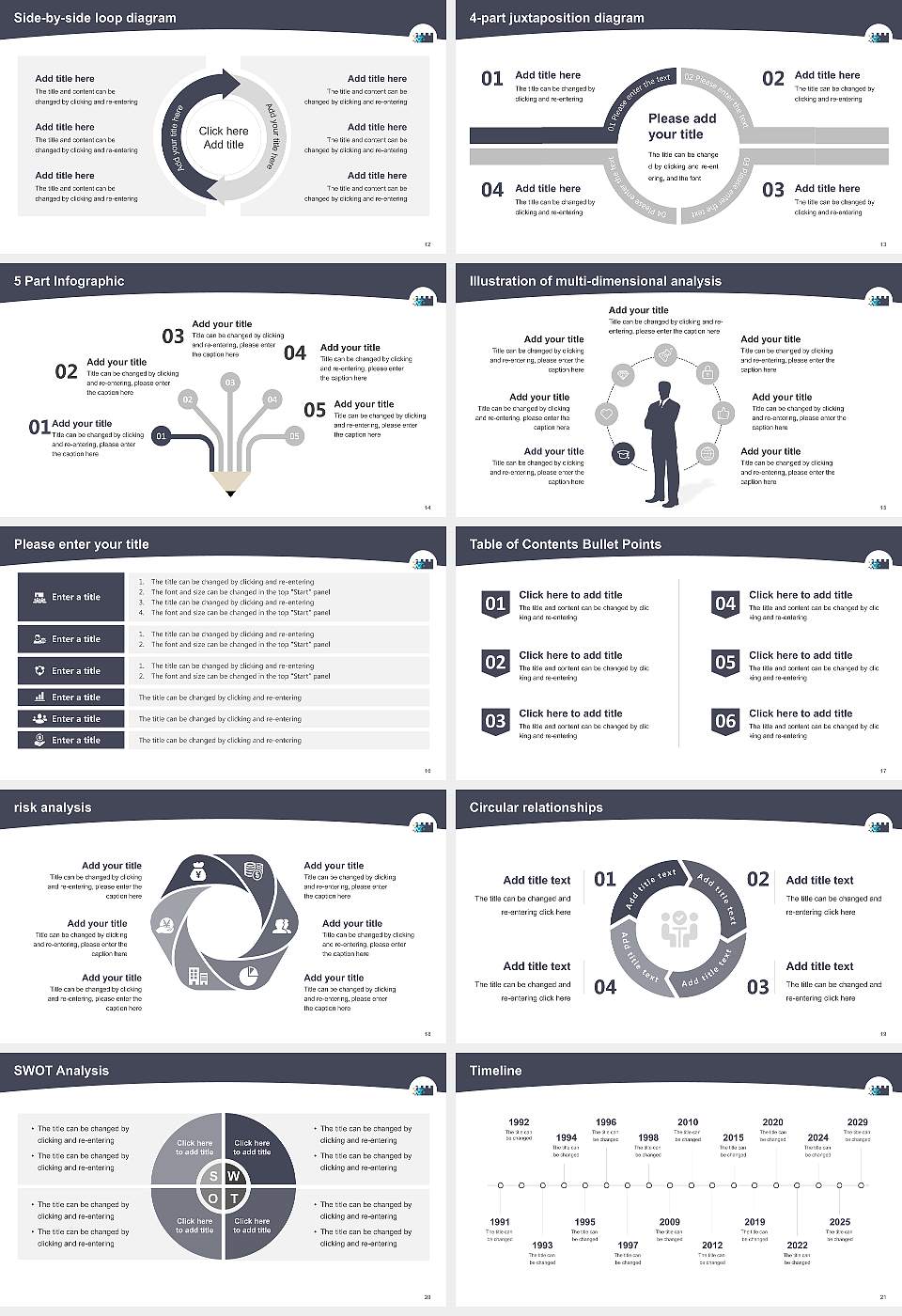 Royal Roads University Academic Presentation/Research Findings Report PPT Template16:9 ratio PPT effect preview image3