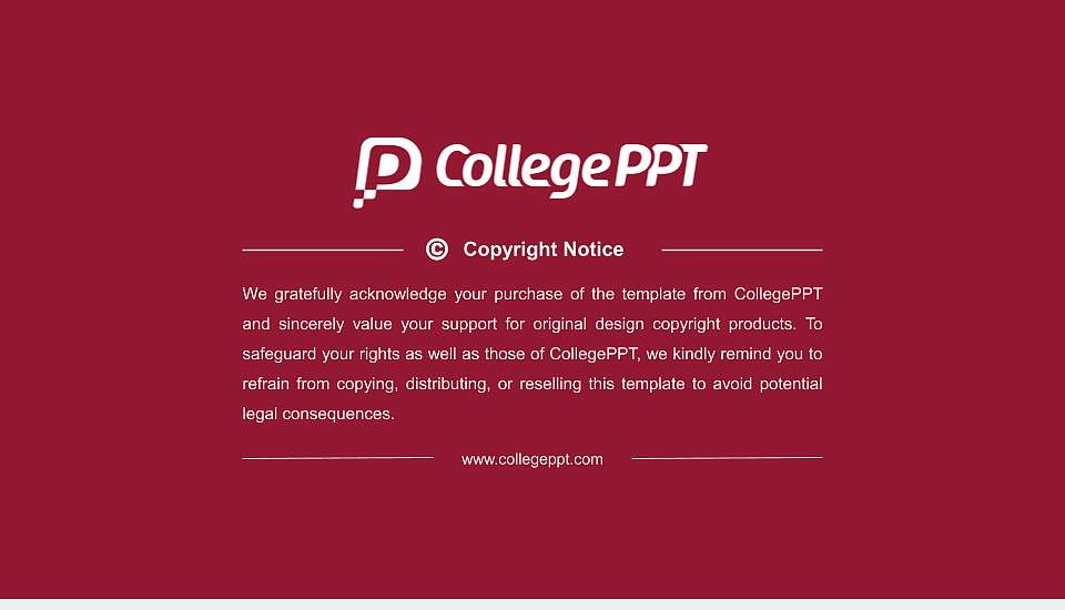 Mount Allison University General Purpose PPT Template16:9 ratio PPT effect preview image6