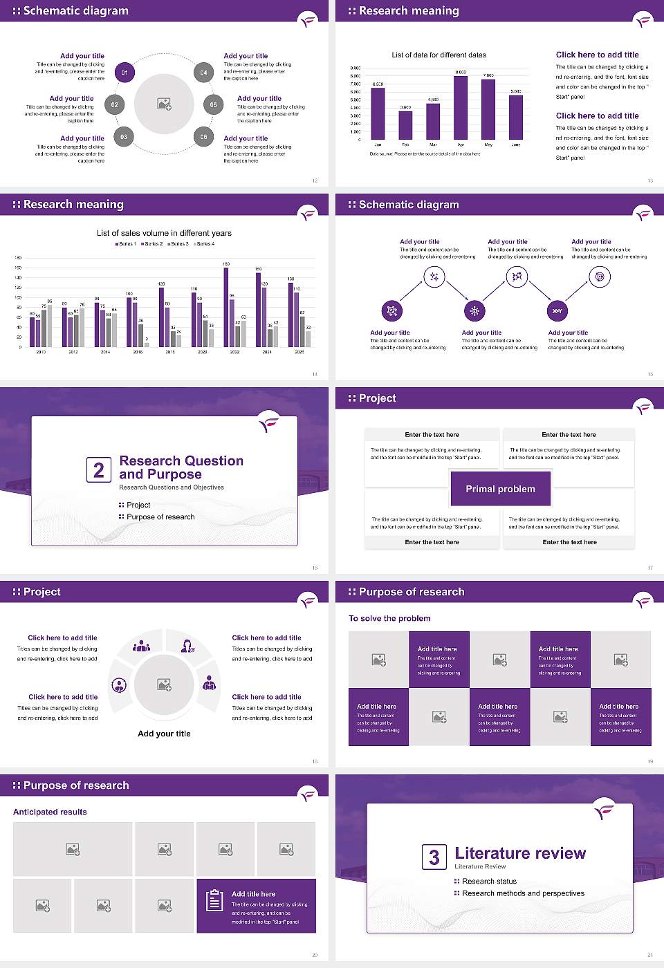 Fuji Women’s University Graduation Thesis Defense PPT Template16:9 ratio PPT effect preview image3