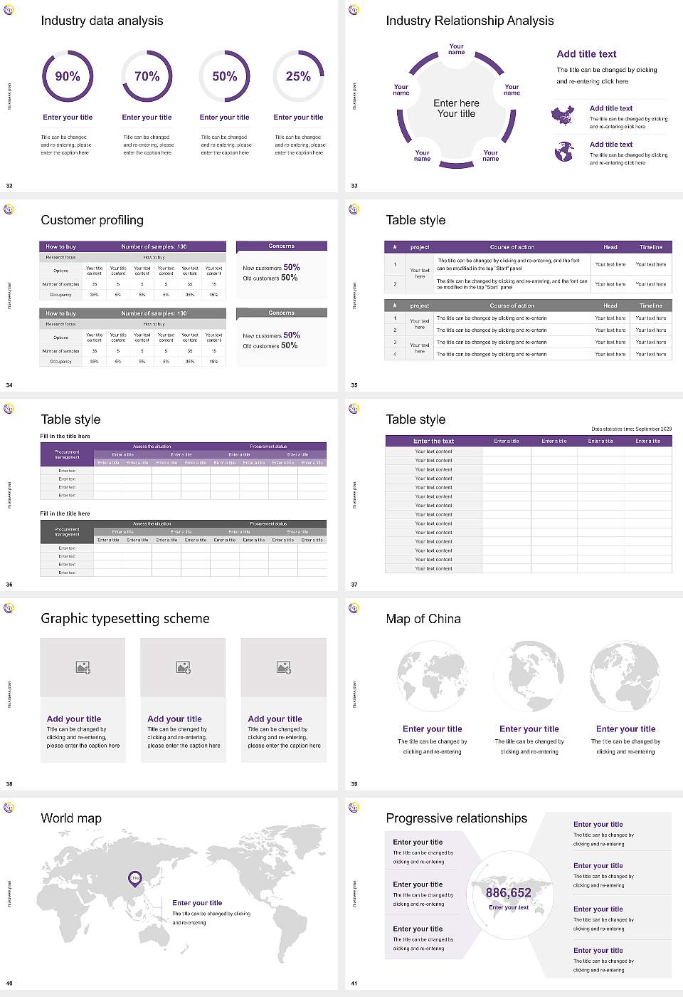 Chuo Gakuin University Competition/Entrepreneurship Contest PPT Template16:9 ratio PPT effect preview image5
