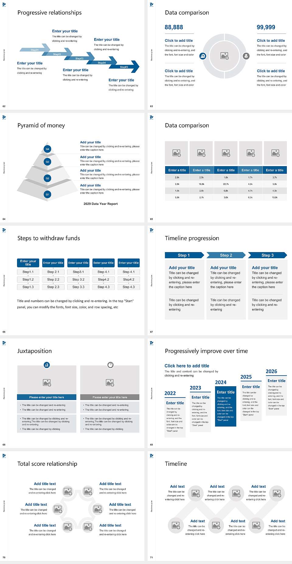 Asahi University Competition/Entrepreneurship Contest PPT Template4:3 ratio PPT effect preview image8