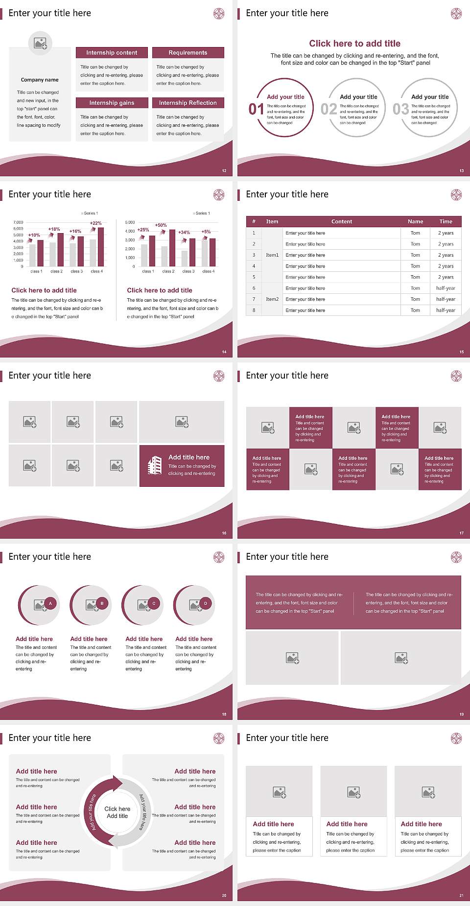 Baiko Gakuin University Lecture Sharing and Networking Event PPT Template4:3 ratio PPT effect preview image3