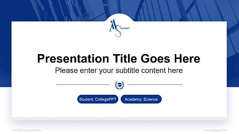 Aichi Shukutoku University National Scholarship Defense PPT Template