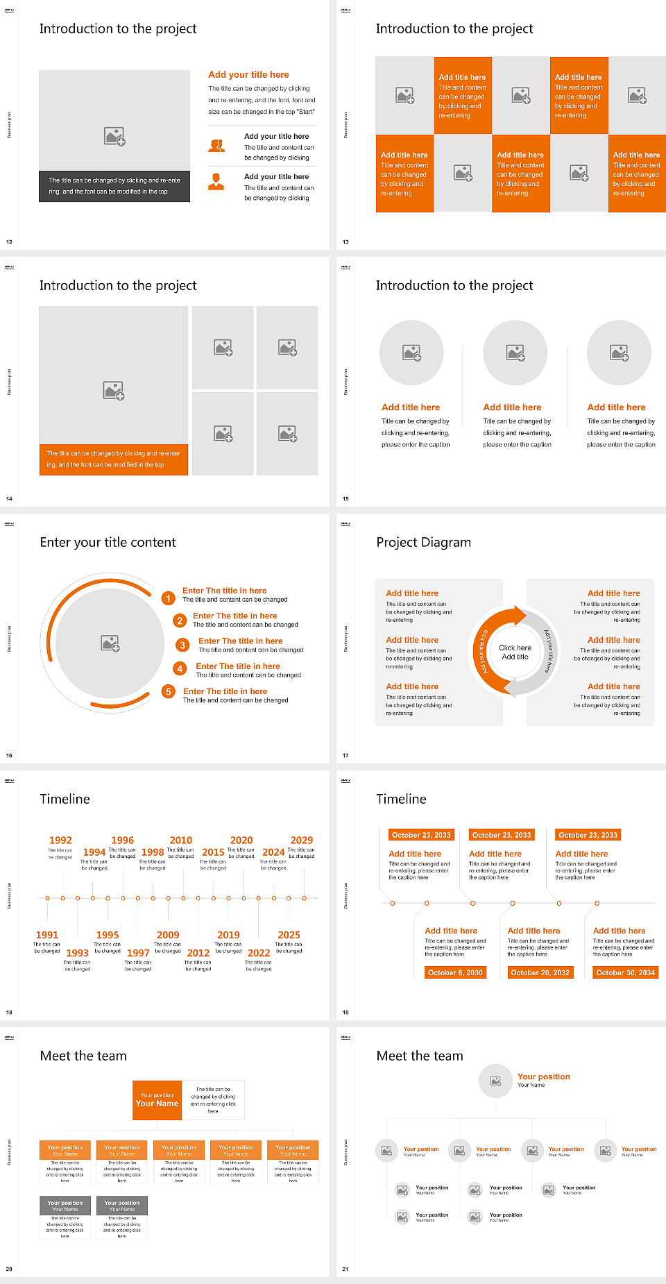 Digital Hollywood University Competition/Entrepreneurship Contest PPT Template_Slide preview image3