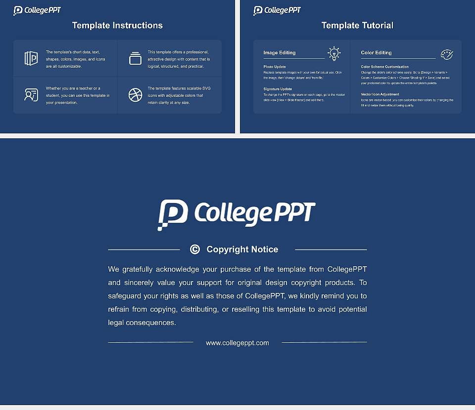 Aichi University Academic Presentation/Research Findings Report PPT Template16:9 ratio PPT effect preview image5