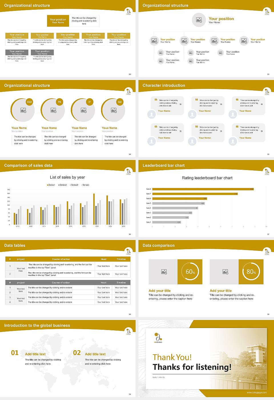 Bunkyo University Academic Presentation/Research Findings Report PPT Template16:9 ratio PPT effect preview image4