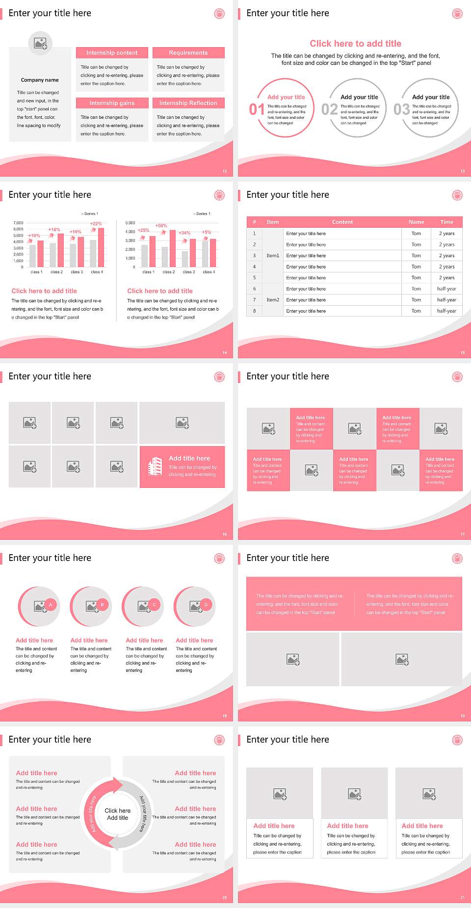 Aikoku Gakuen University Lecture Sharing and Networking Event PPT Template4:3 ratio PPT effect preview image3