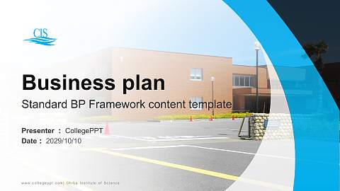 Chiba Institute of Science Competition/Entrepreneurship Contest PPT Template