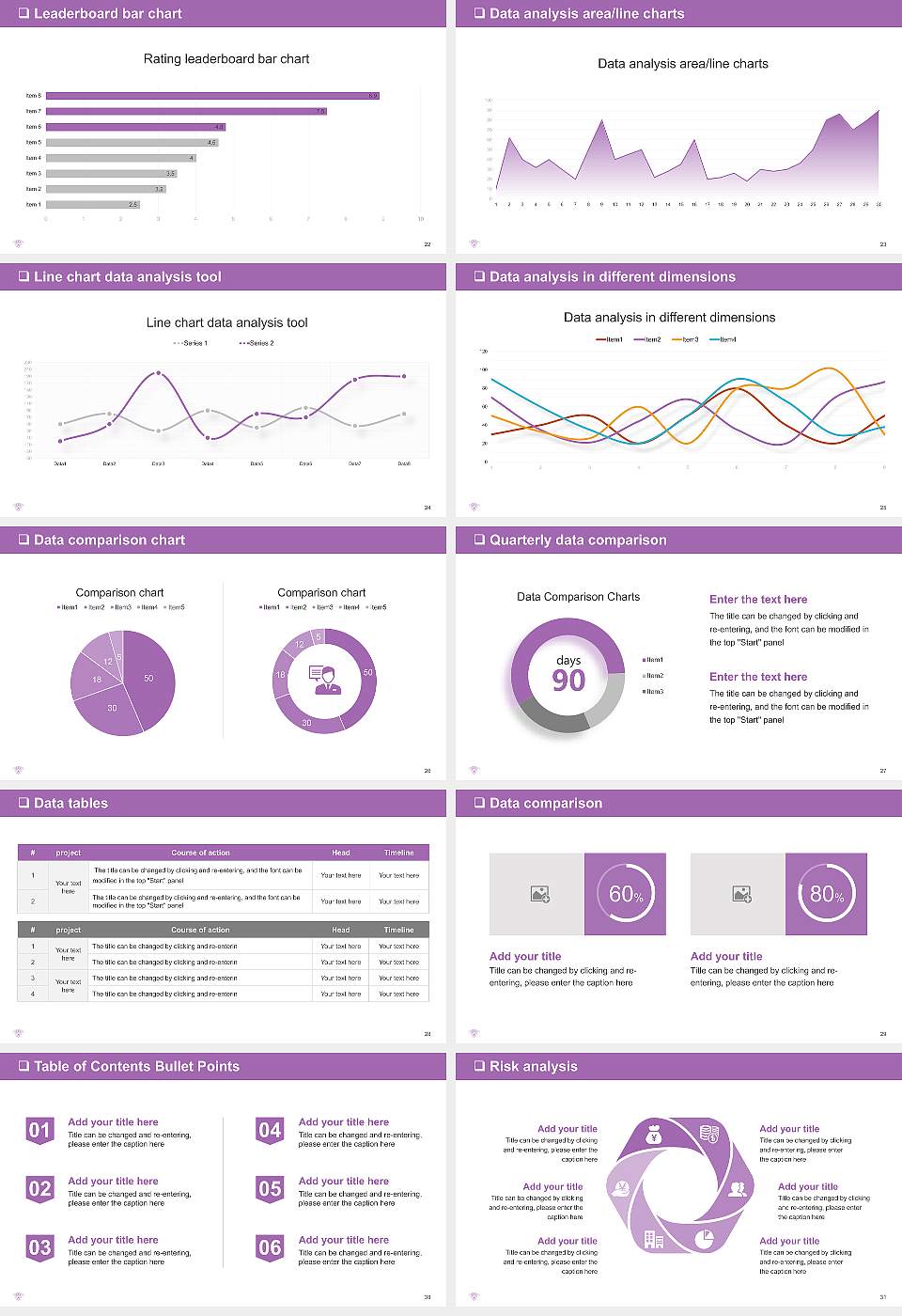 Bunka Gakuen University General Purpose PPT Template16:9 ratio PPT effect preview image4