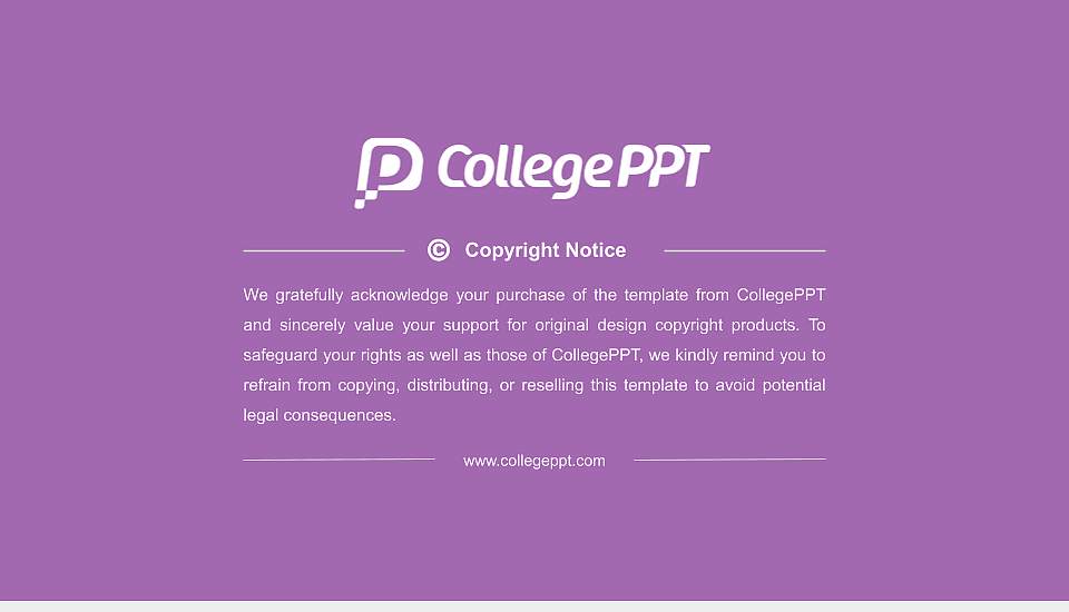 Bunka Gakuen University General Purpose PPT Template16:9 ratio PPT effect preview image6