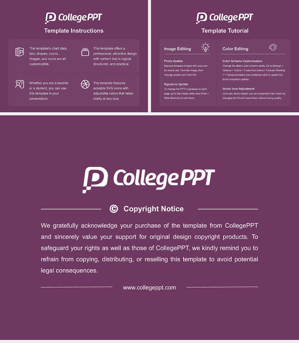 Chikushi Jogakuen University Academic Presentation/Research Findings Report PPT Template4:3 ratio PPT effect preview image5