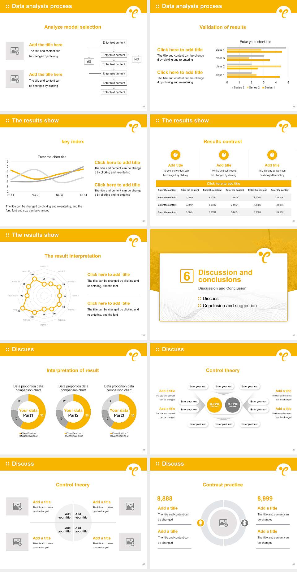 Ehime University Graduation Thesis Defense PPT Template4:3 ratio PPT effect preview image5
