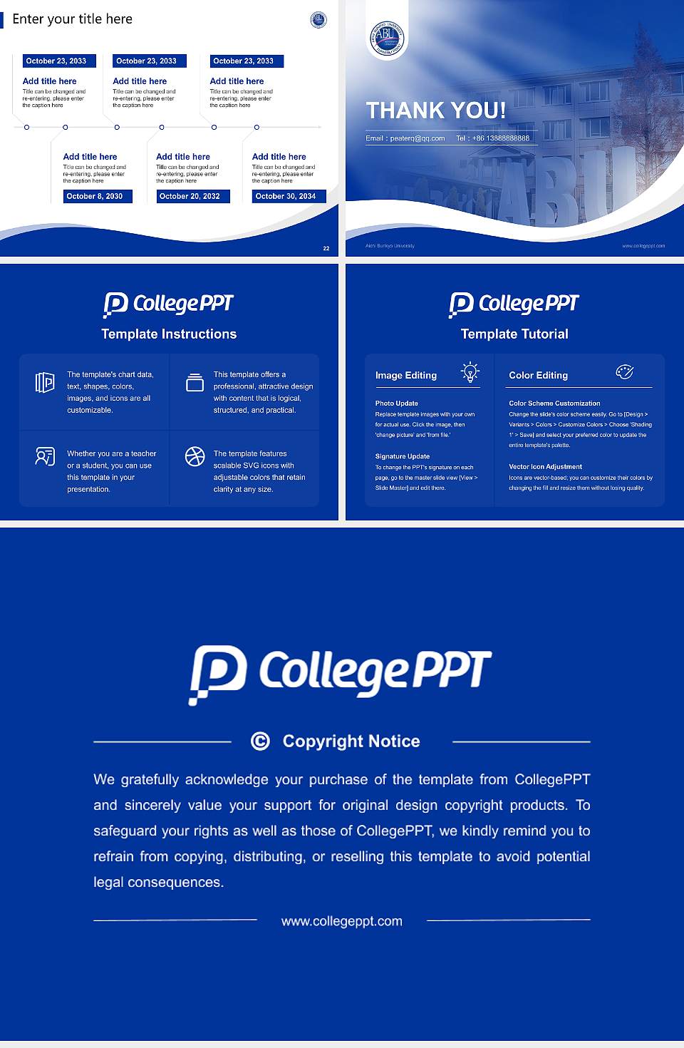 Aichi Bunkyo University Lecture Sharing and Networking Event PPT Template4:3 ratio PPT effect preview image4