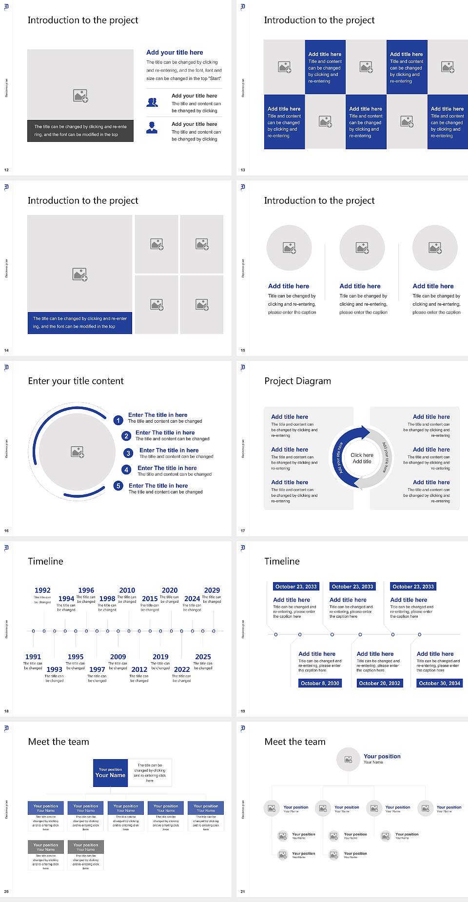 Dokkyo University Competition/Entrepreneurship Contest PPT Template4:3 ratio PPT effect preview image3