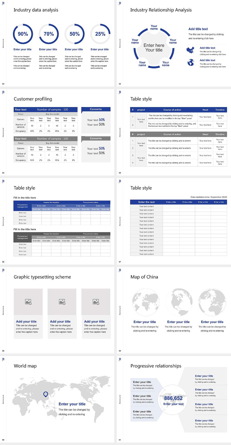 Dokkyo University Competition/Entrepreneurship Contest PPT Template4:3 ratio PPT effect preview image5
