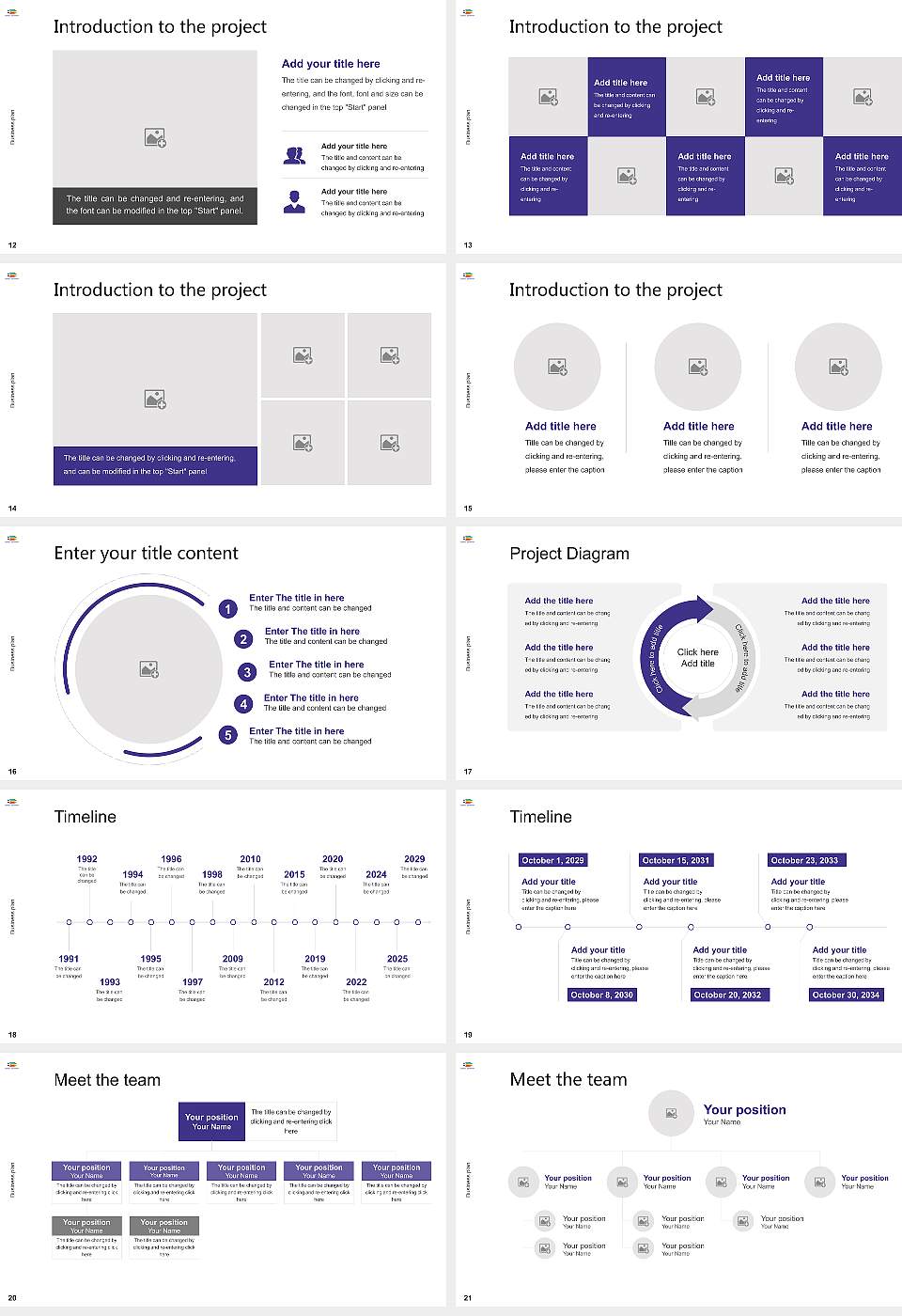 Bukkyo University Competition/Entrepreneurship Contest PPT Template16:9 ratio PPT effect preview image3