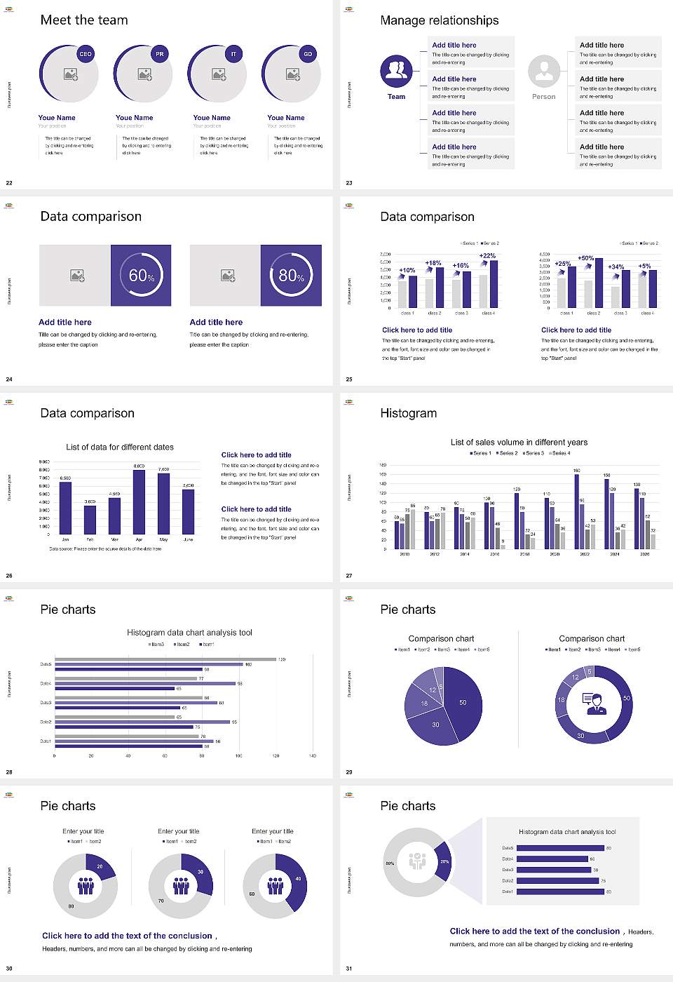 Bukkyo University Competition/Entrepreneurship Contest PPT Template16:9 ratio PPT effect preview image4