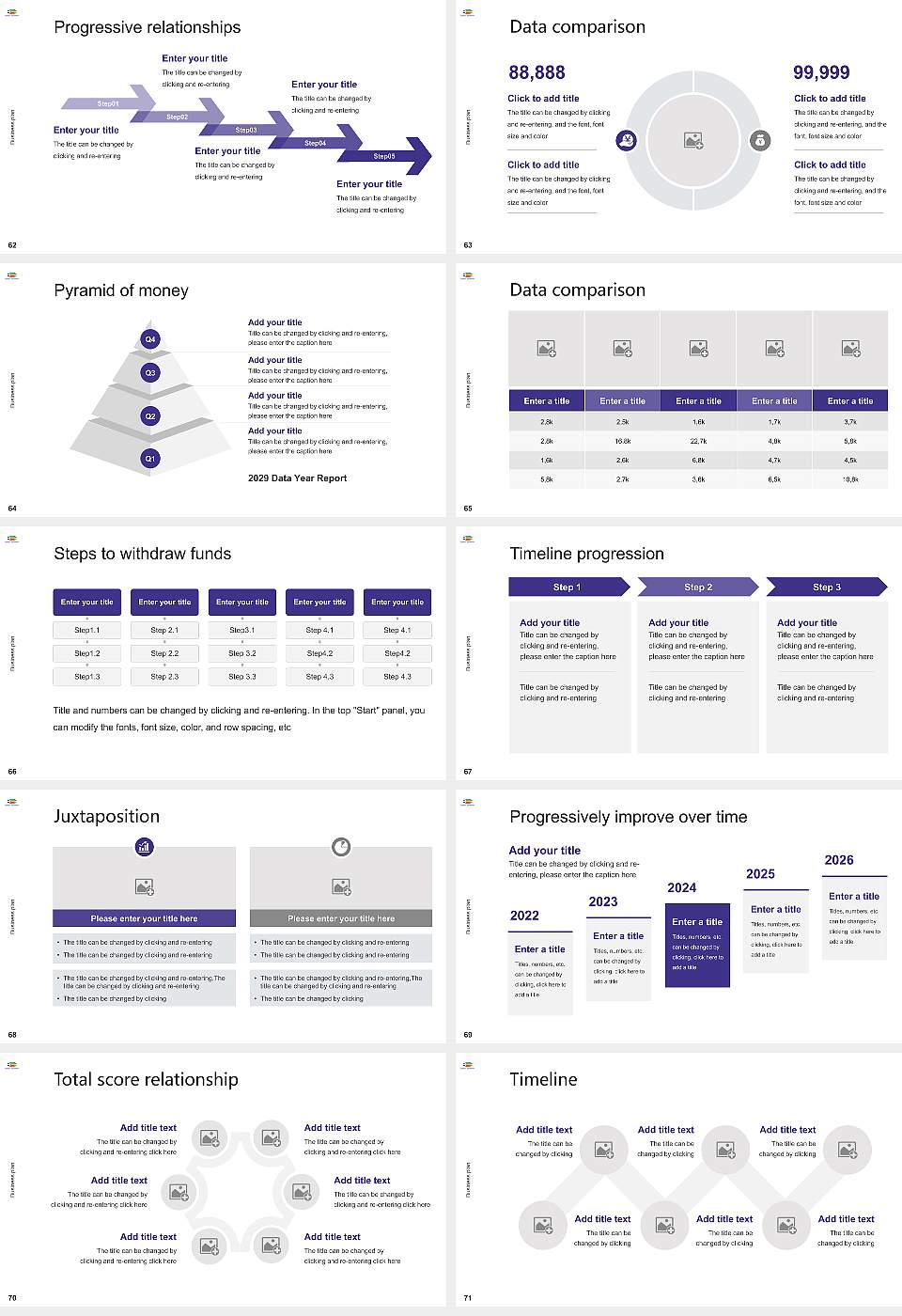 Bukkyo University Competition/Entrepreneurship Contest PPT Template16:9 ratio PPT effect preview image8