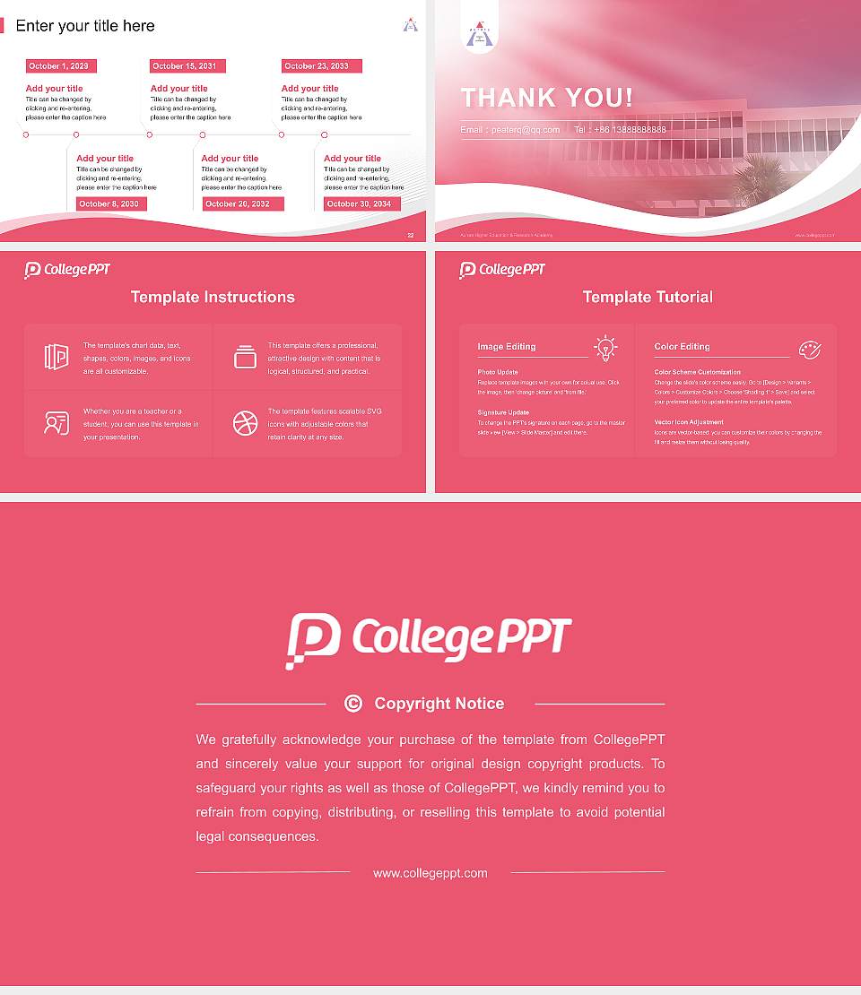 Aurora Higher Education & Research Academy Lecture Sharing and Networking Event PPT Template16:9 ratio PPT effect preview image4