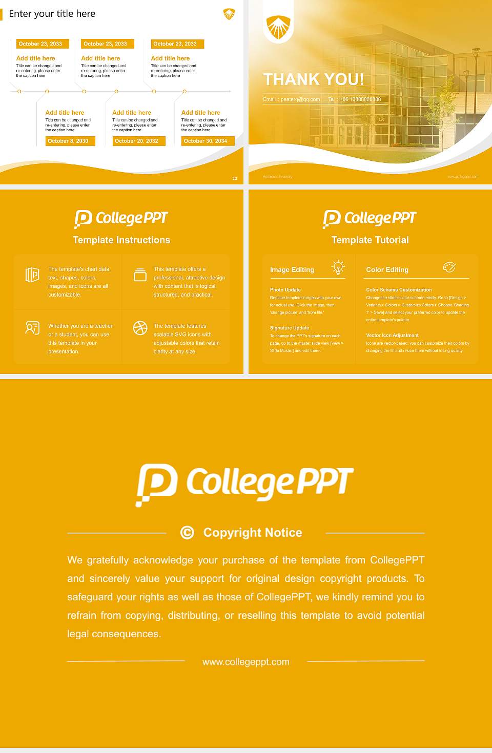 Ambrose University Lecture Sharing and Networking Event PPT Template4:3 ratio PPT effect preview image4