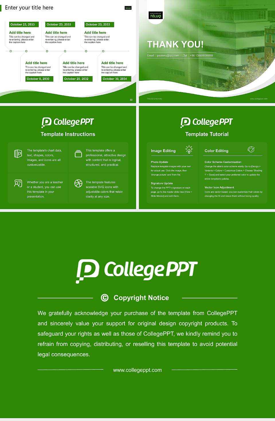 TéLUQ University Lecture Sharing and Networking Event PPT Template4:3 ratio PPT effect preview image4
