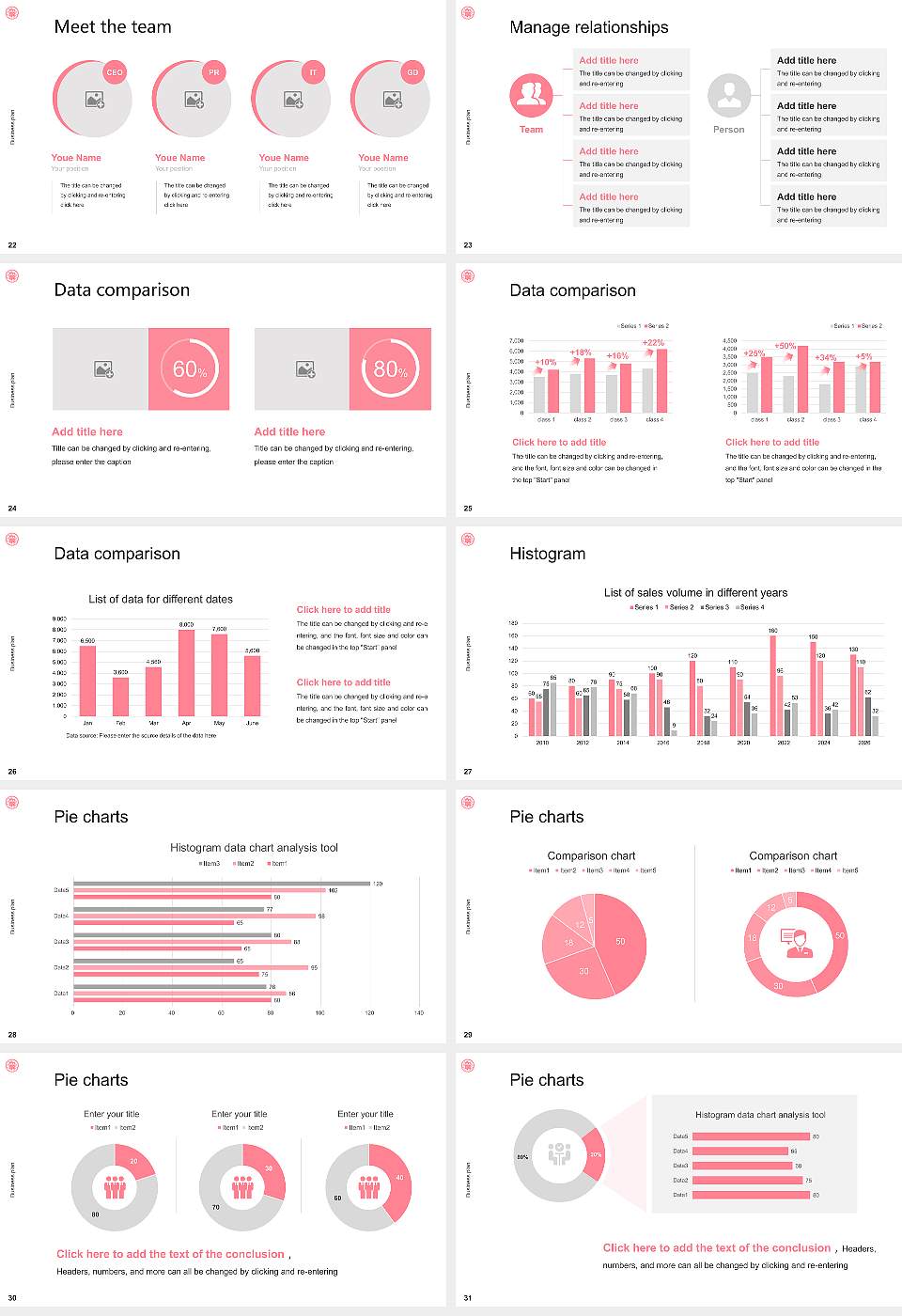 Aikoku Gakuen University Competition/Entrepreneurship Contest PPT Template16:9 ratio PPT effect preview image4