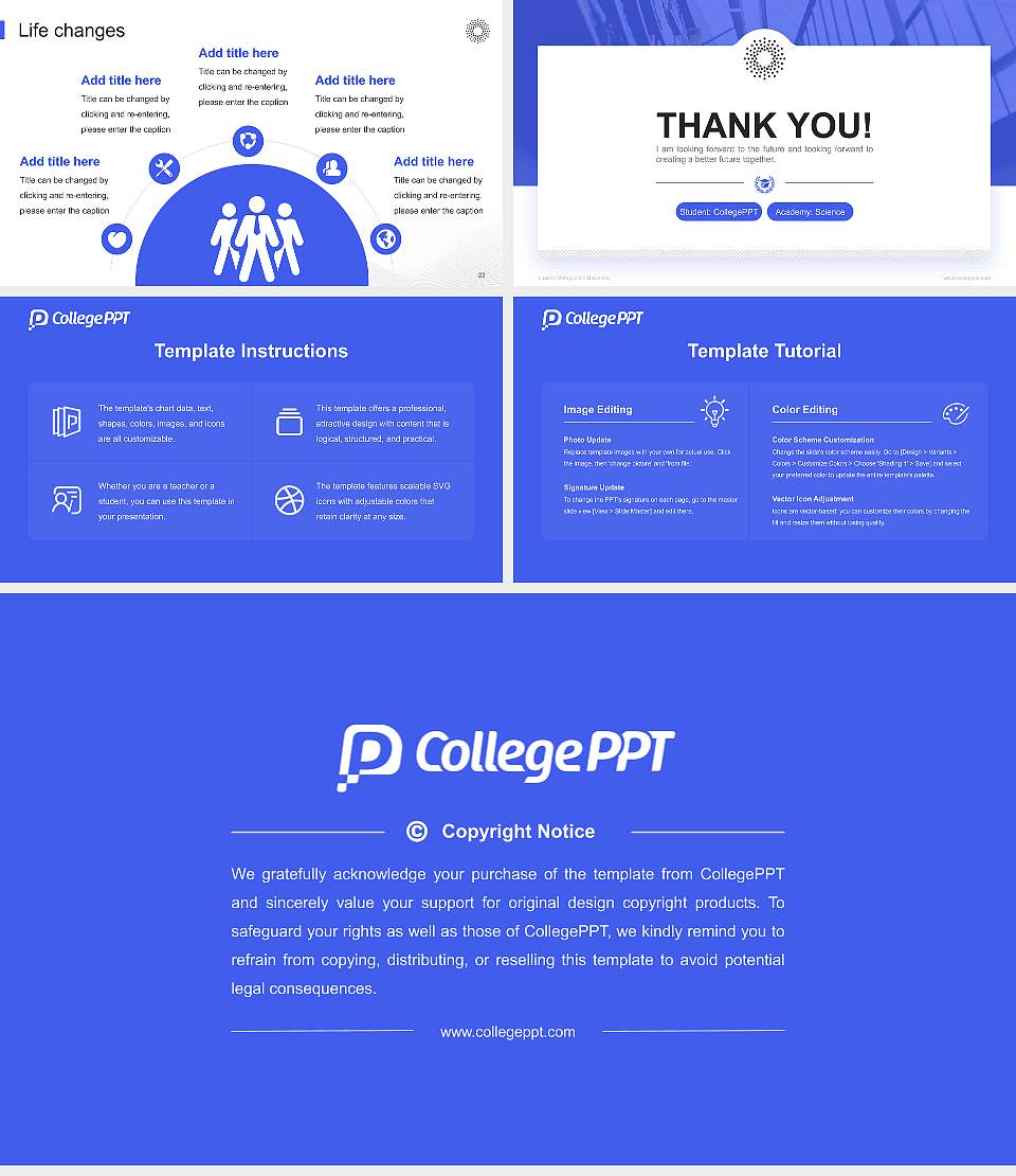 London Metropolitan University National Scholarship Defense PPT Template16:9 ratio PPT effect preview image4
