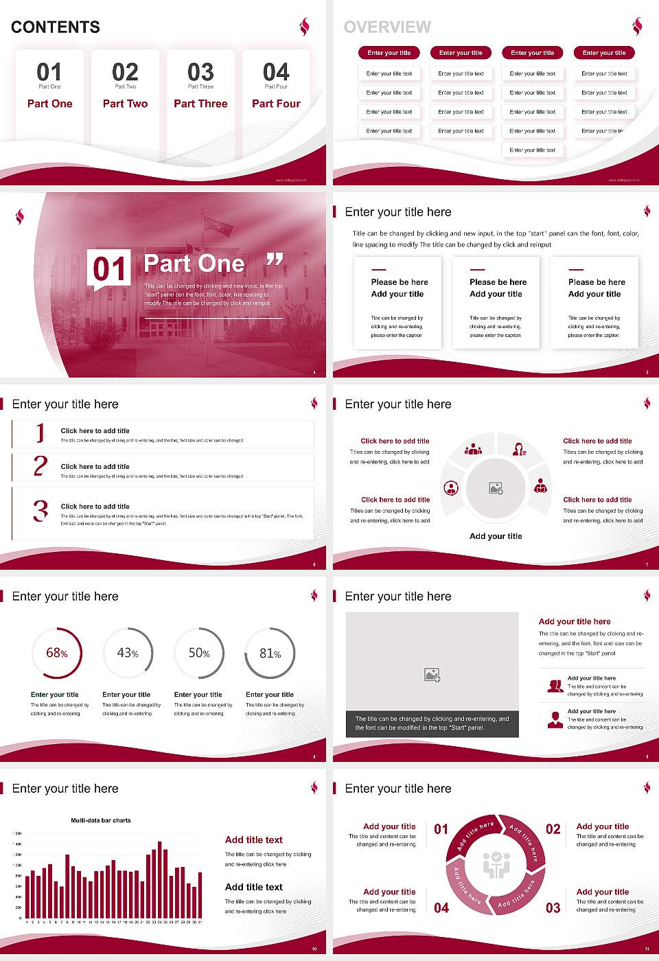 University of Sudbury Lecture Sharing and Networking Event PPT Template16:9 ratio PPT effect preview image2