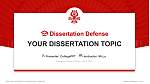 Elisabeth University of Music Graduation Thesis Defense PPT Template
