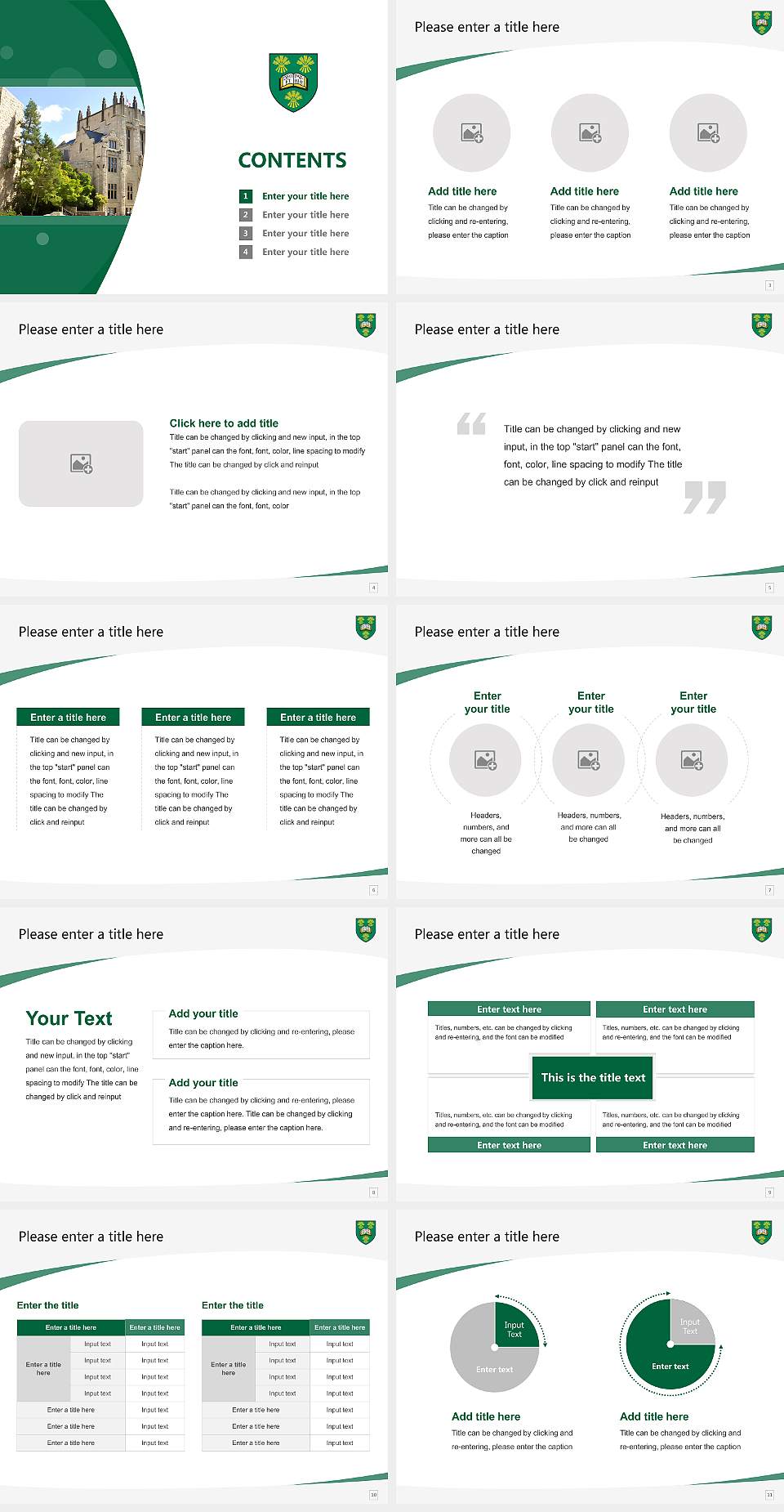 University of Saskatchewan Course/Courseware Creation PPT Template4:3 ratio PPT effect preview image2