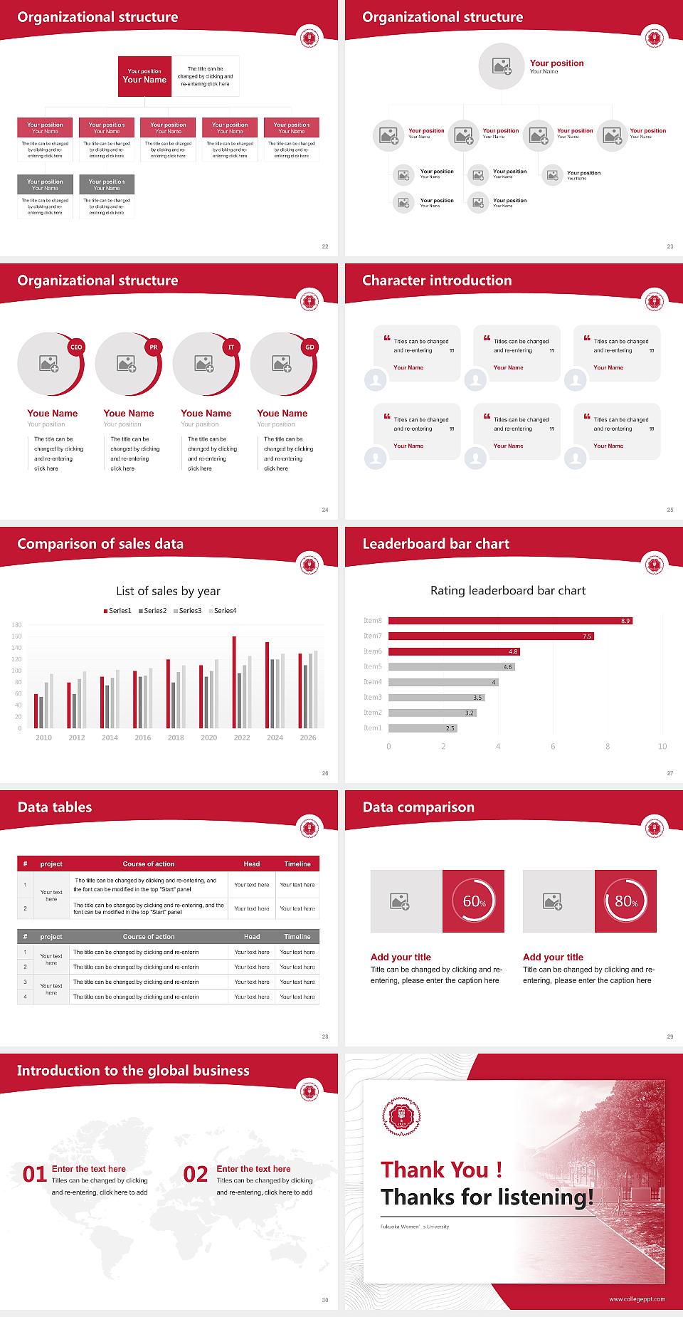 Fukuoka Women’s University Academic Presentation/Research Findings Report PPT Template_Slide preview image4