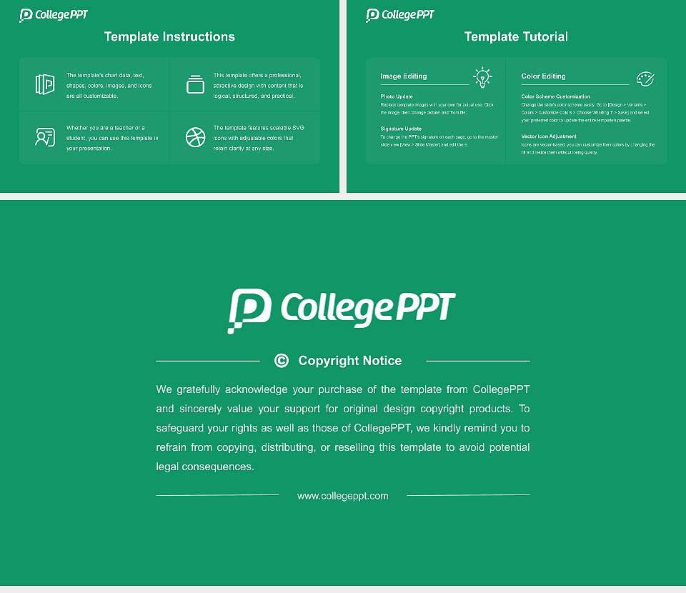 Fukuyama University Academic Presentation/Research Findings Report PPT Template16:9 ratio PPT effect preview image5
