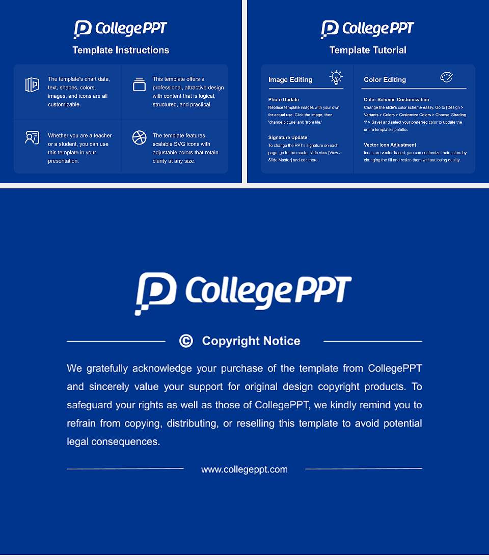 Aichi Shukutoku University Course/Courseware Creation PPT Template4:3 ratio PPT effect preview image5