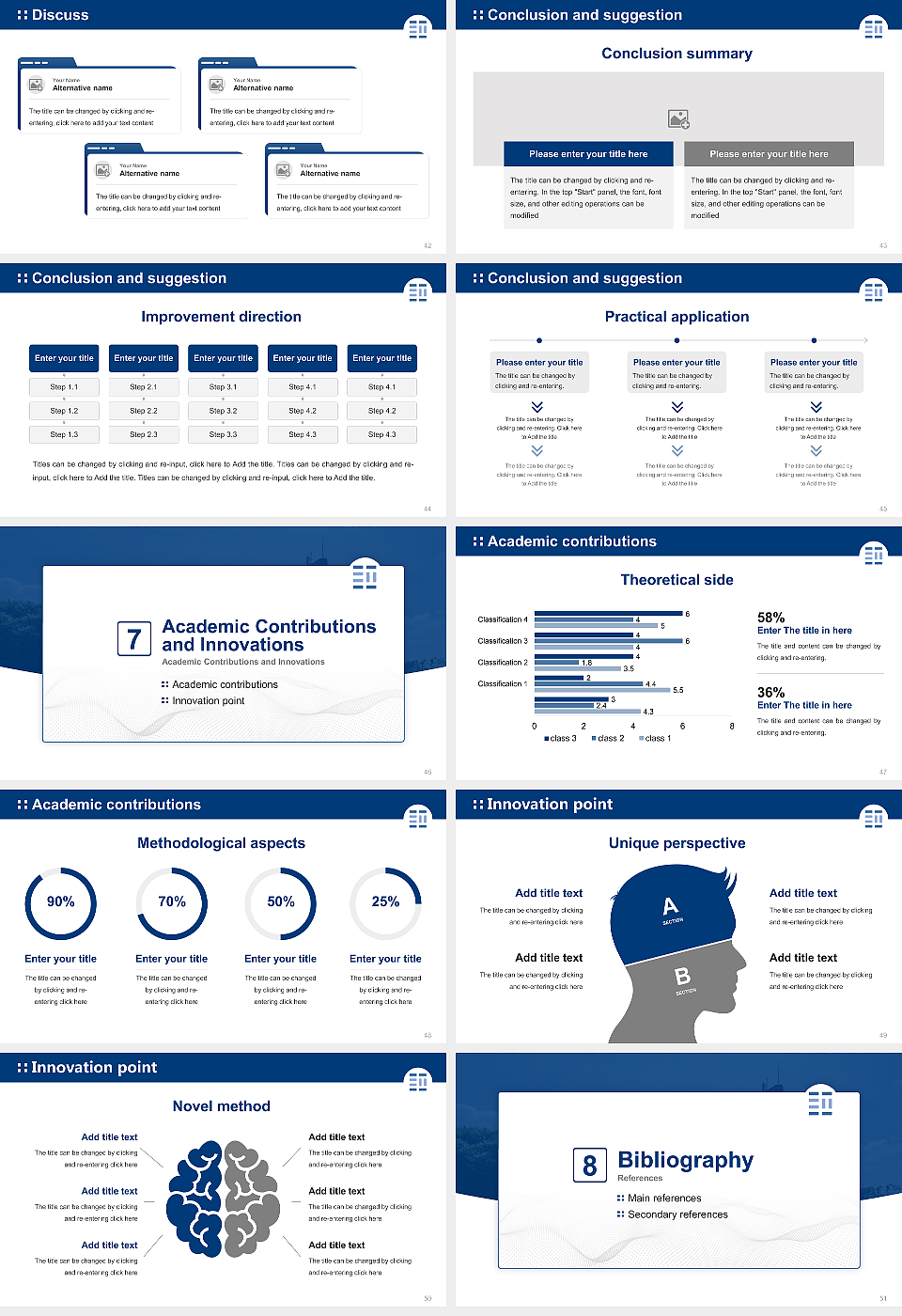 Edogawa University Graduation Thesis Defense PPT Template_Slide preview image6