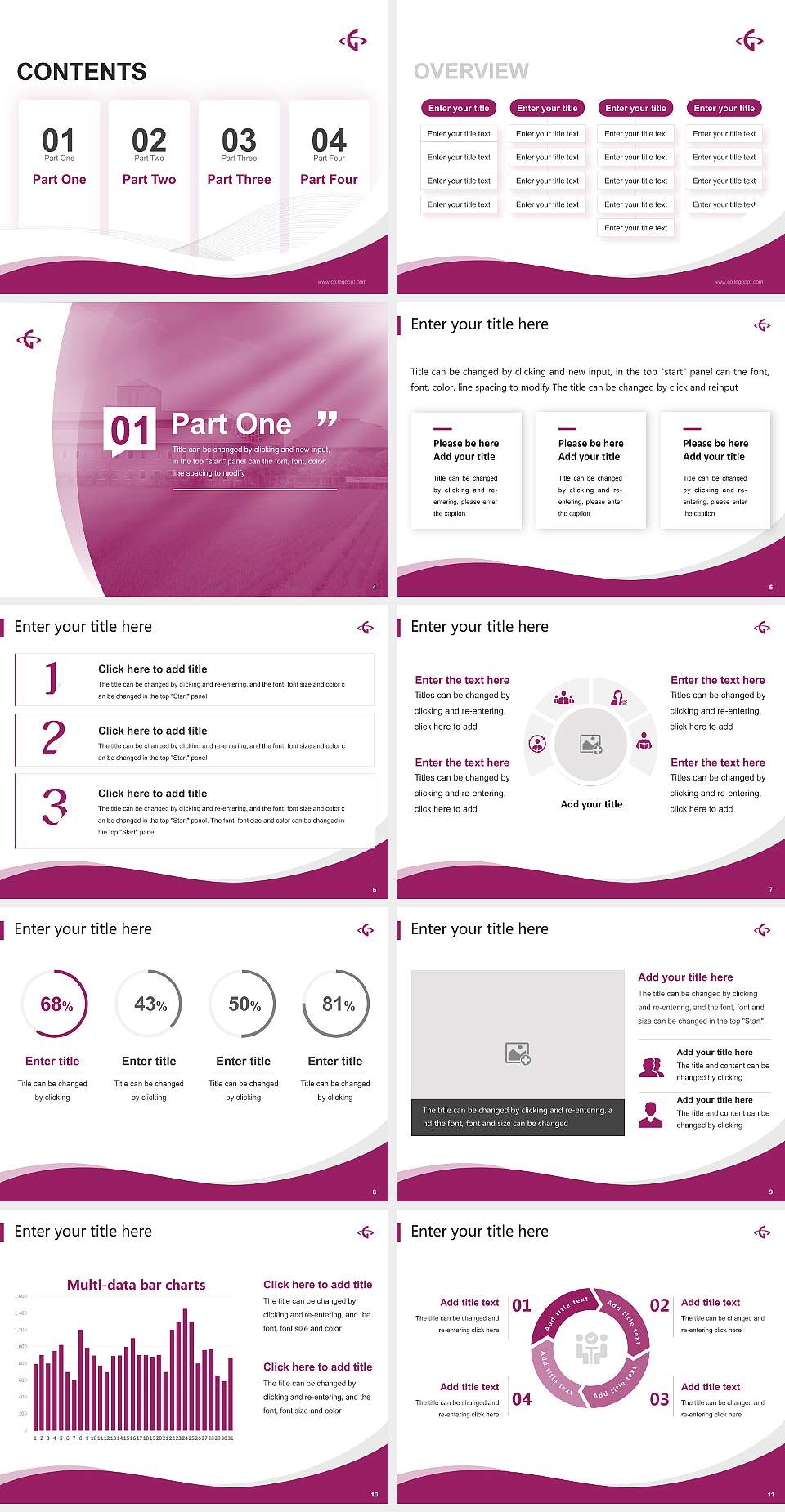 Chugoku Gakuen University Lecture Sharing and Networking Event PPT Template4:3 ratio PPT effect preview image2