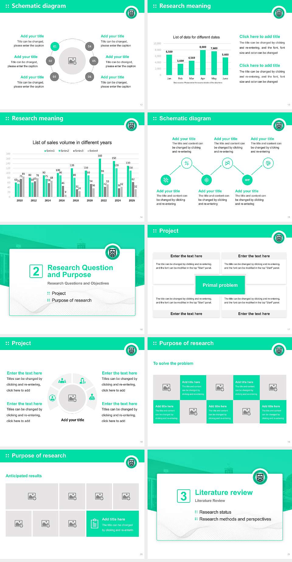 University of Exeter Graduation Thesis Defense PPT Template4:3 ratio PPT effect preview image3