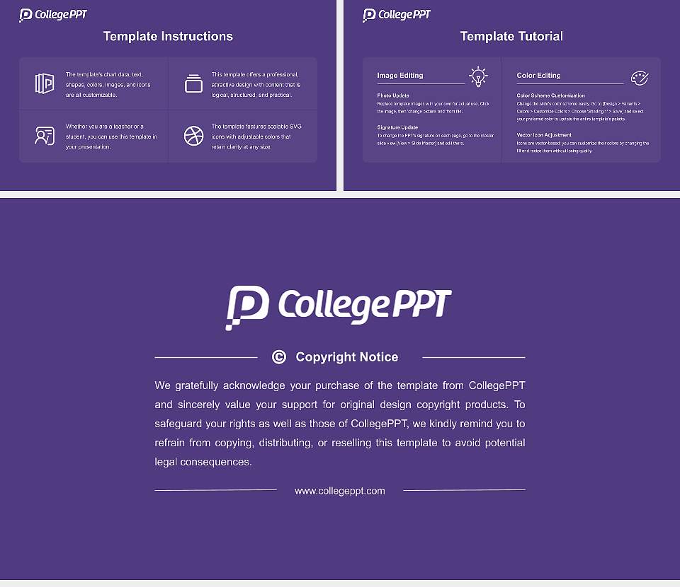 Yukon University Academic Presentation/Research Findings Report PPT Template16:9 ratio PPT effect preview image5