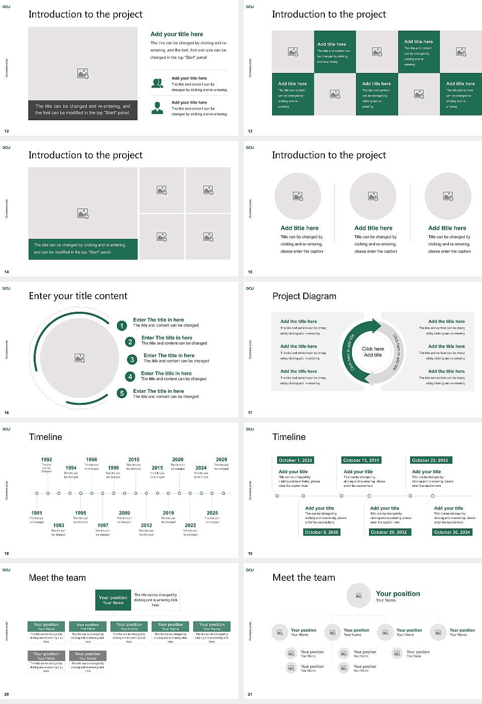 Den-en Chofu University Competition/Entrepreneurship Contest PPT Template16:9 ratio PPT effect preview image3
