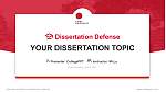 Chiba University Graduation Thesis Defense PPT Template
