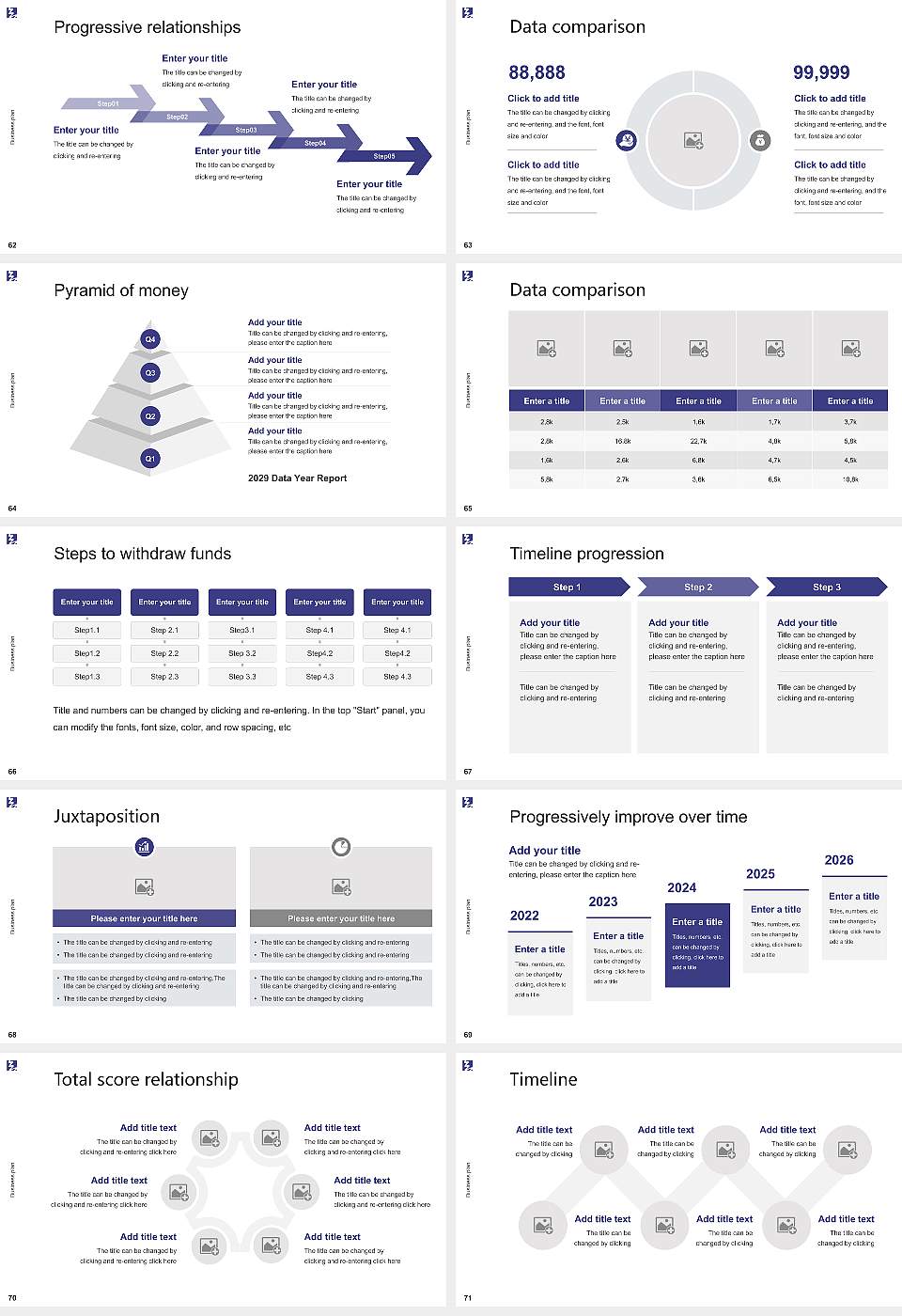 Fukuyama City University Competition/Entrepreneurship Contest PPT Template16:9 ratio PPT effect preview image8