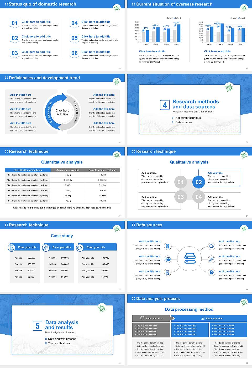 Doho University Graduation Thesis Defense PPT Template16:9 ratio PPT effect preview image4