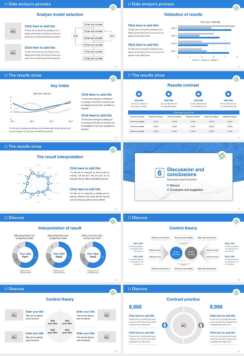 Doho University Graduation Thesis Defense PPT Template16:9 ratio PPT effect preview image5
