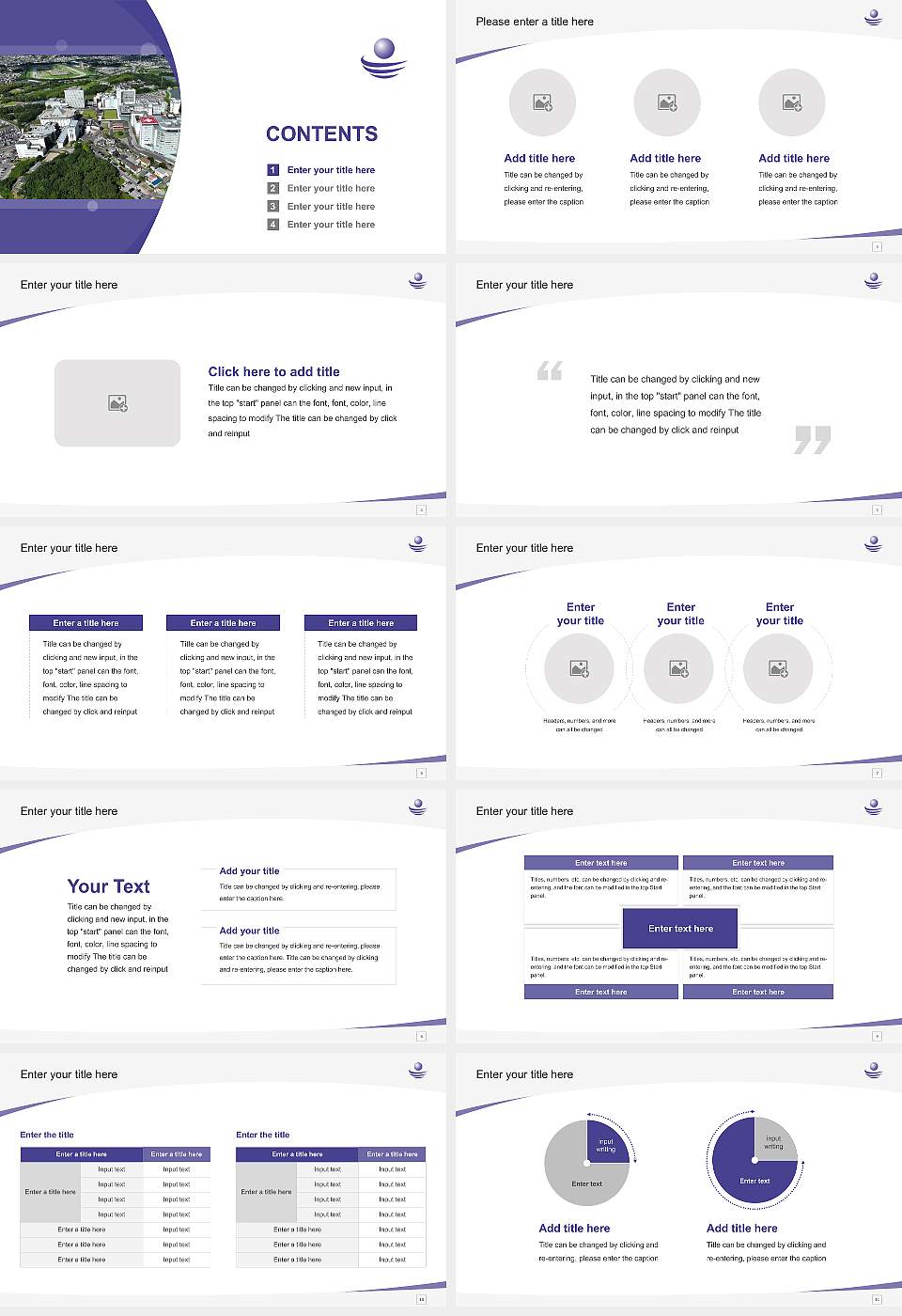 Fujita Health University Course/Courseware Creation PPT Template16:9 ratio PPT effect preview image2