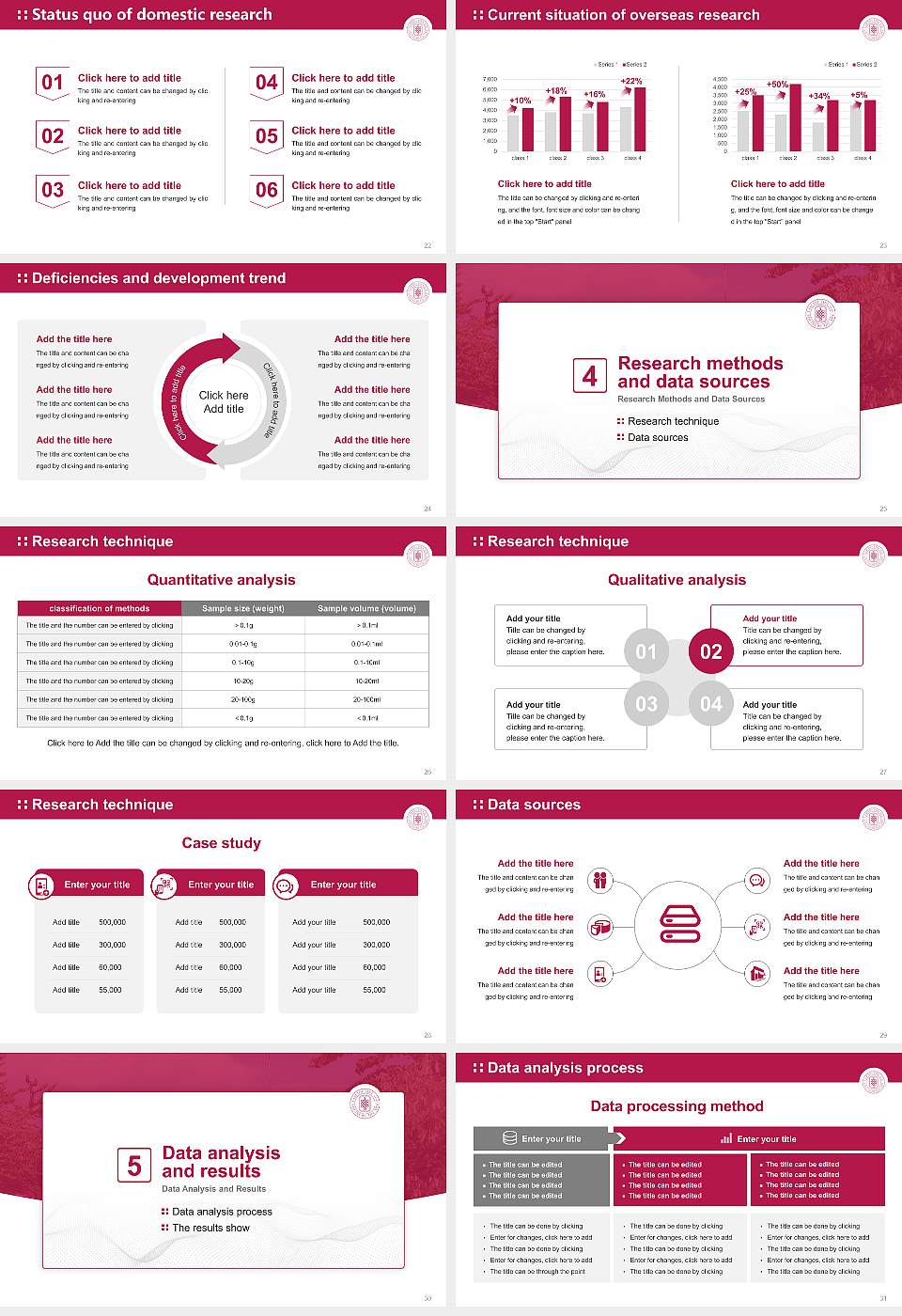 Fukuoka Jo Gakuin University Graduation Thesis Defense PPT Template16:9 ratio PPT effect preview image4
