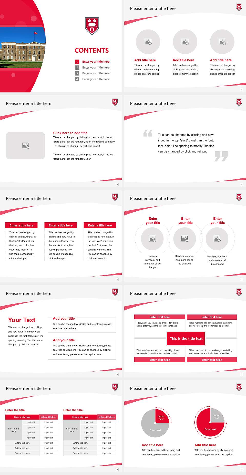 University of Leicester Course/Courseware Creation PPT Template4:3 ratio PPT effect preview image2