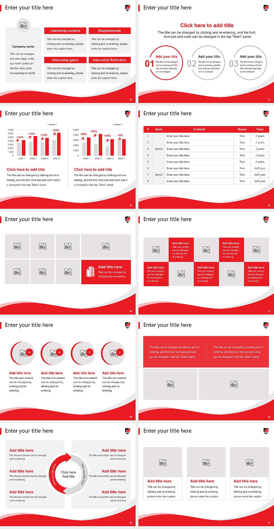 Carleton University Lecture Sharing and Networking Event PPT Template4:3 ratio PPT effect preview image3