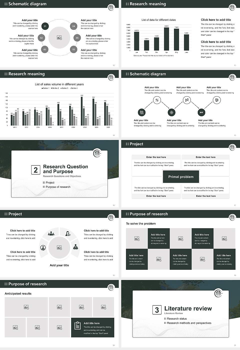 St. Stephen’s University Graduation Thesis Defense PPT Template16:9 ratio PPT effect preview image3